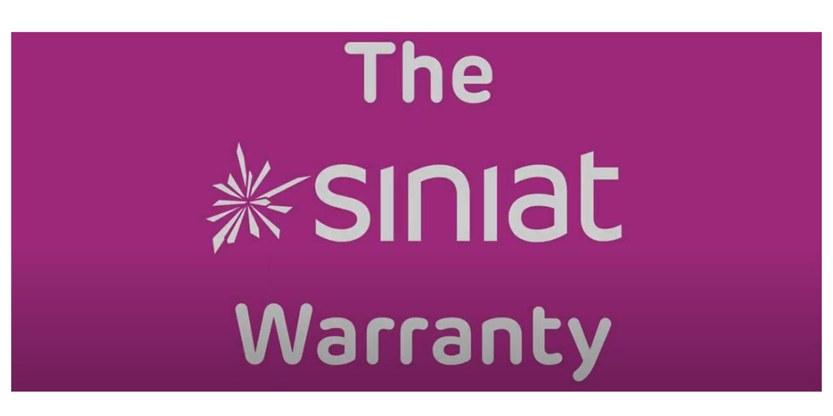 Siniat Warranty